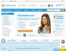 Tablet Screenshot of meinelinse.de